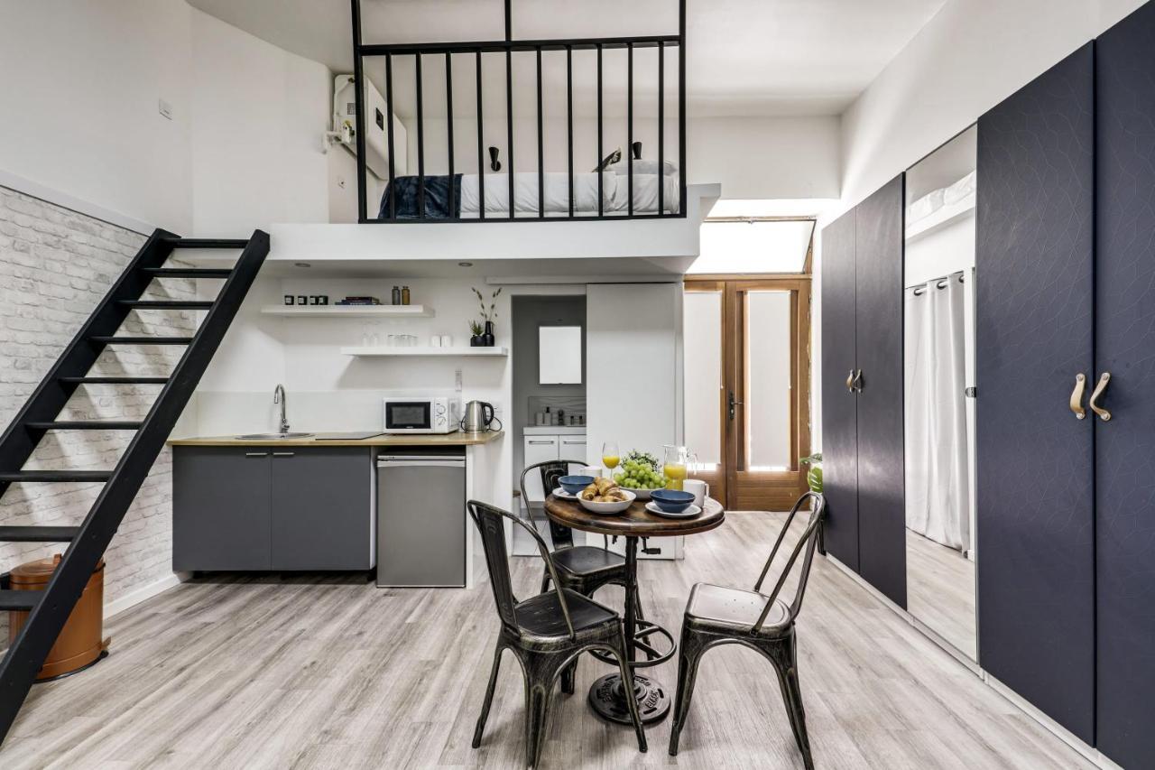 Modern French Studio In Paris Apartment Luaran gambar